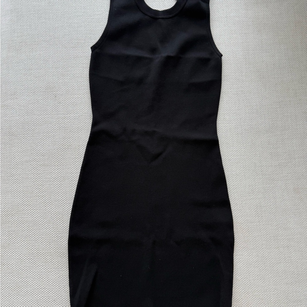 Alexander Wang Elegant Black  stretchy  Dress